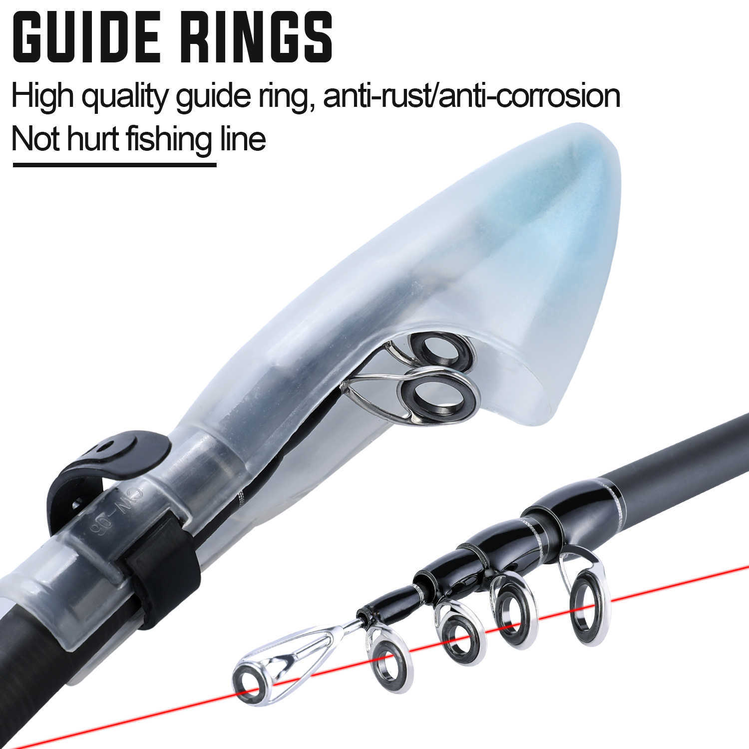 Boat Fishing Rods Sougayilang Fishing Rod High Quality Carbon Fiber Telescopic Fishing Pole 510LB SpinningCasting Rod Float Fishing Tool J230211