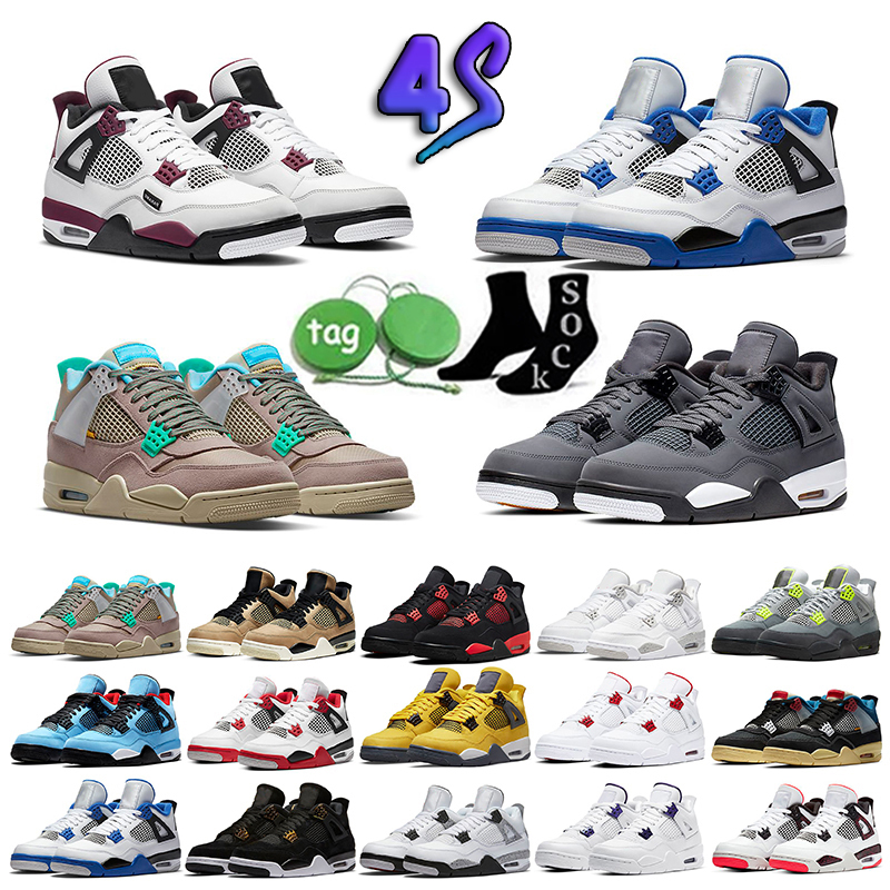 Jumpman 4 Retro Basketball Shoes Men 4S Black Cat University Blue Milttary Canvas Bred White Oreo Cement Pine Green Red Thunder Women Sports Sneaker Eur 36-46, 10
Jumpman 4 Retro Basketball Shoes Men 4S Black Cat University Blue Milttary Canvas Bred White Oreo Cement Pine Green Red Thunder Women Sports Sneaker Eur 36-46, 10