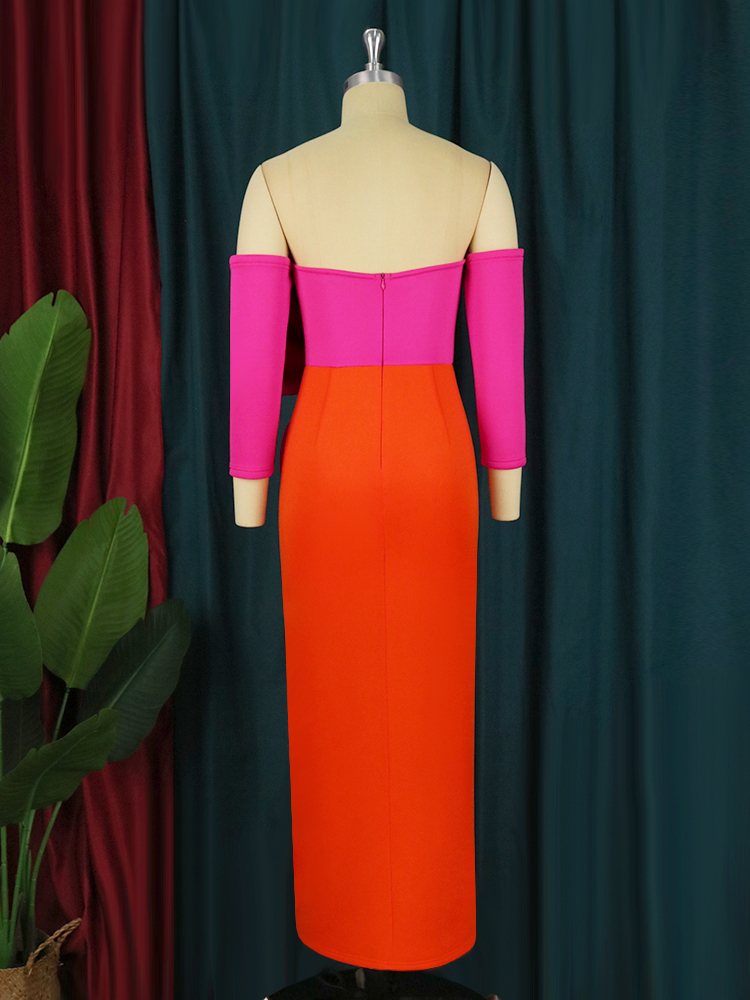 Party Dresses Sexy Tube Tops Dresses Backless Patchwork Bowtie Stylish Women Cocktail Evening Dinner Party African Gowns Summer Outfits 4XL 230211