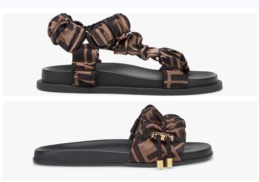 

2023 sandals Designer woman Slippers men slipper Gear bottoms Flip Flops women luxury fashion causal flop size 35-42 with box 44555