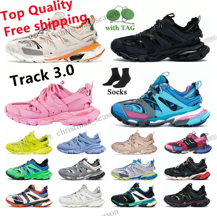 Track 3 3.0 Designer Men Women Casual Shoes Triple white black Tess.s. Gomma leather Trainer Nylon Printed Platform trainers shoes Balencaiga balencaigas Sneakers, 12
Track 3 3.0 Designer Men Women Casual Shoes Triple white black Tess.s. Gomma leather Trainer Nylon Printed Platform trainers shoes Balencaiga balencaigas Sneakers, 12