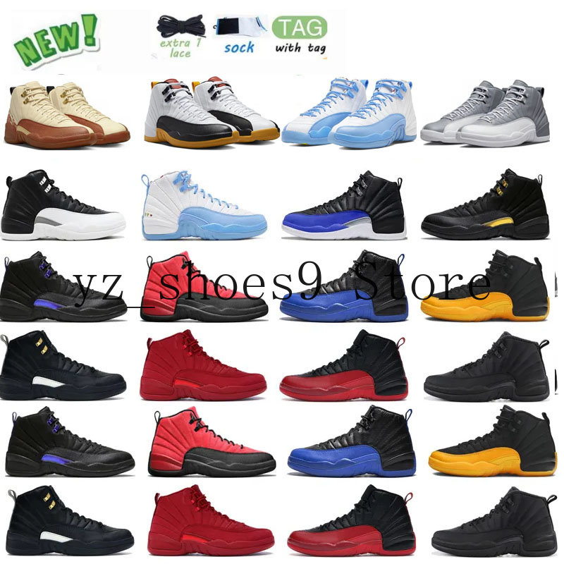 Wholesale Jumpman 12 12s Men Basketball Shoes Muslin Stealth Floral Black Taxi Hyper Royal Playoffs Reverse Flu Game Mens Trainers Sports Basketball, #26
Wholesale Jumpman 12 12s Men Basketball Shoes Muslin Stealth Floral Black Taxi Hyper Royal Playoffs Reverse Flu Game Mens Trainers Sports Basketball, #26
