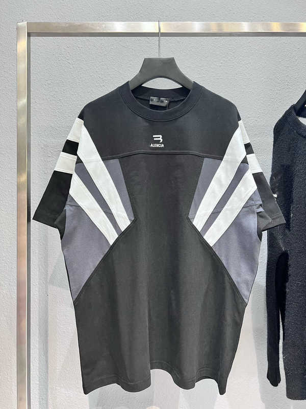 Men's Hoodies Sweatshirts summer luxury fashion B sports splicing contrast men's and women's loose short sleeve T-shirt 9I2P, Black
Men's Hoodies Sweatshirts summer luxury fashion B sports splicing contrast men's and women's loose short sleeve T-shirt 9I2P, Black