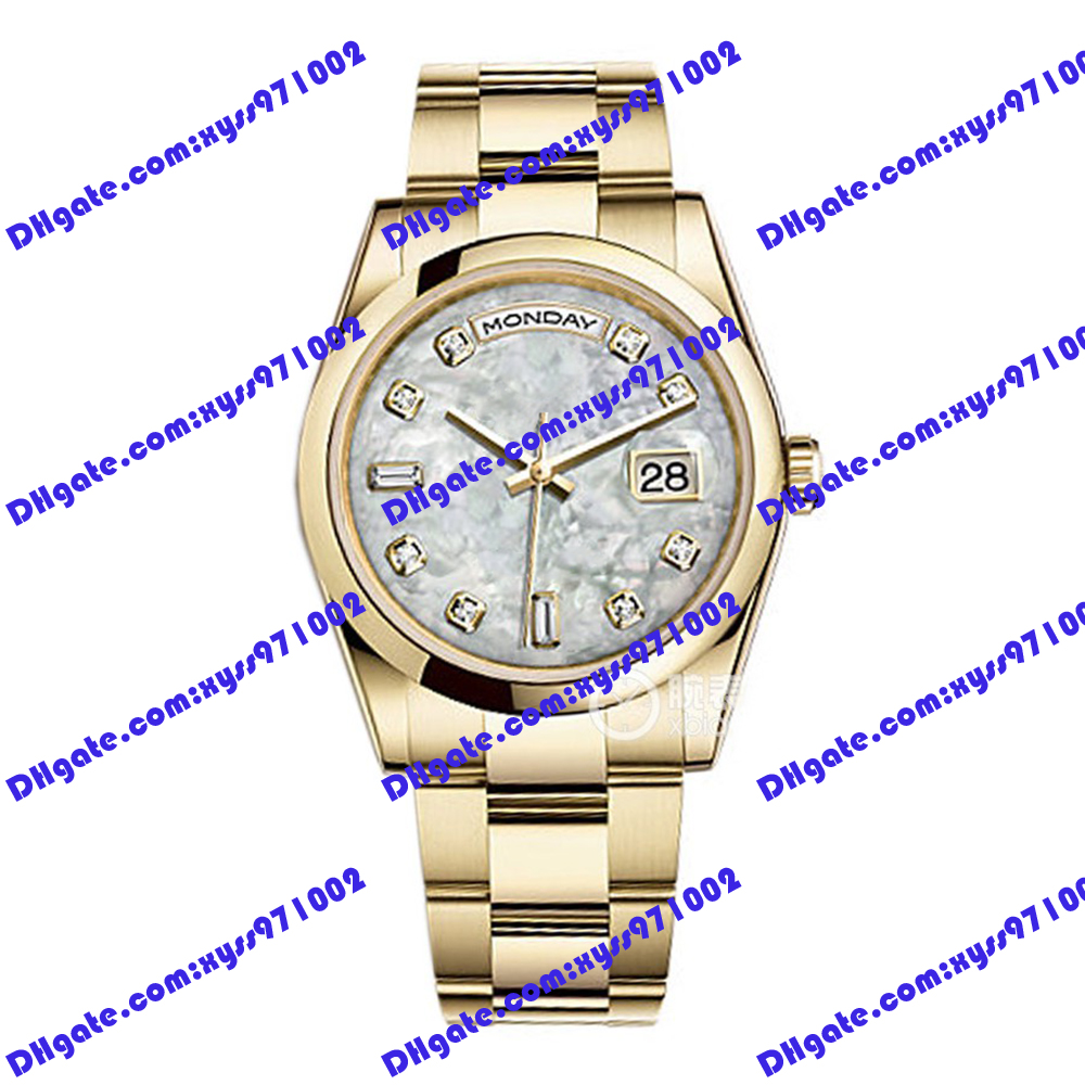 Excellent Quality women's watch Stainless steel gold 36mm 118208 white fritillary diamond dial 2813 movement mechanical automatic men's watch watch wristwatch
Excellent Quality women's watch Stainless steel gold 36mm 118208 white fritillary diamond dial 2813 movement mechanical automatic men's watch watch wristwatch