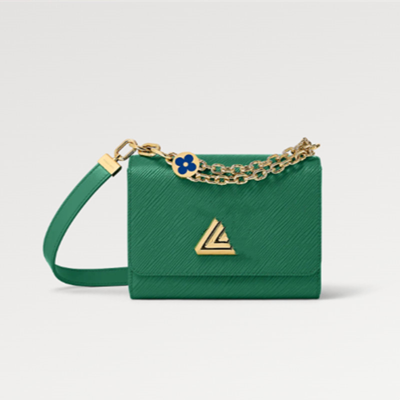 Explosion Bags Green Handbag Gold Color Double Chain Twist Pm Handmade Flower Enamel M21649 Decorative Shoulder Blue Grained Epi Leather Mirror
Explosion Bags Green Handbag Gold Color Double Chain Twist Pm Handmade Flower Enamel M21649 Decorative Shoulder Blue Grained Epi Leather Mirror