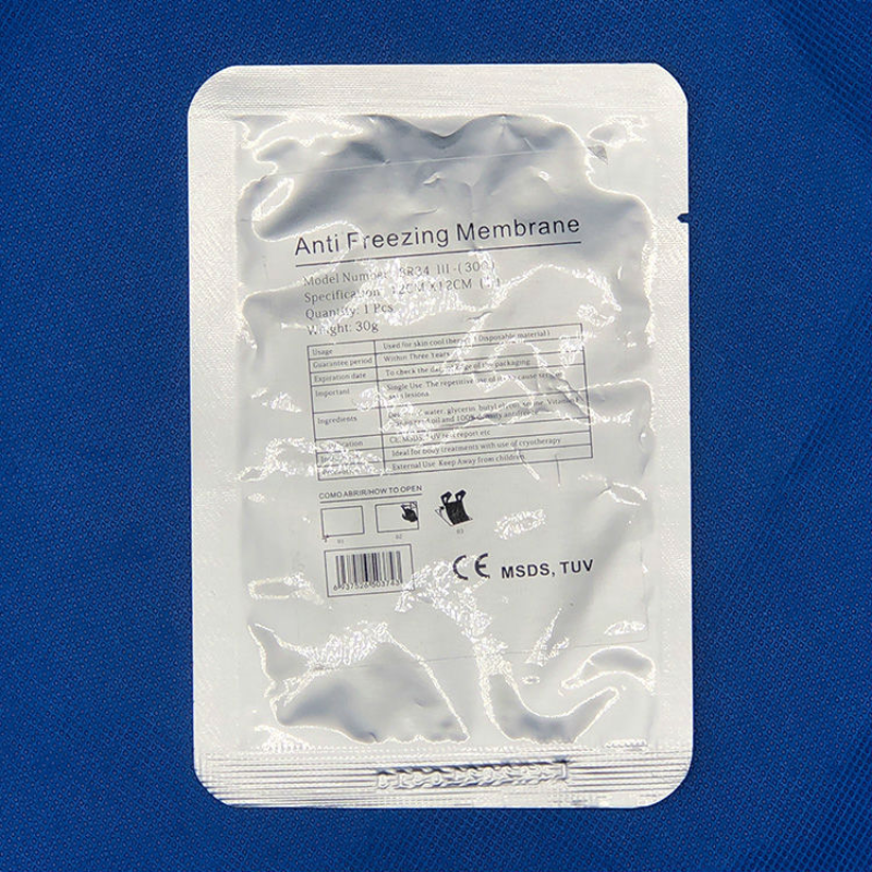 Accessories & Parts Antifreeze Membrane 12X12CM 28X28CM 27X30CM 34X42CM Antifreezing Anti-freezing Membrane Pad for Cryo Therapy