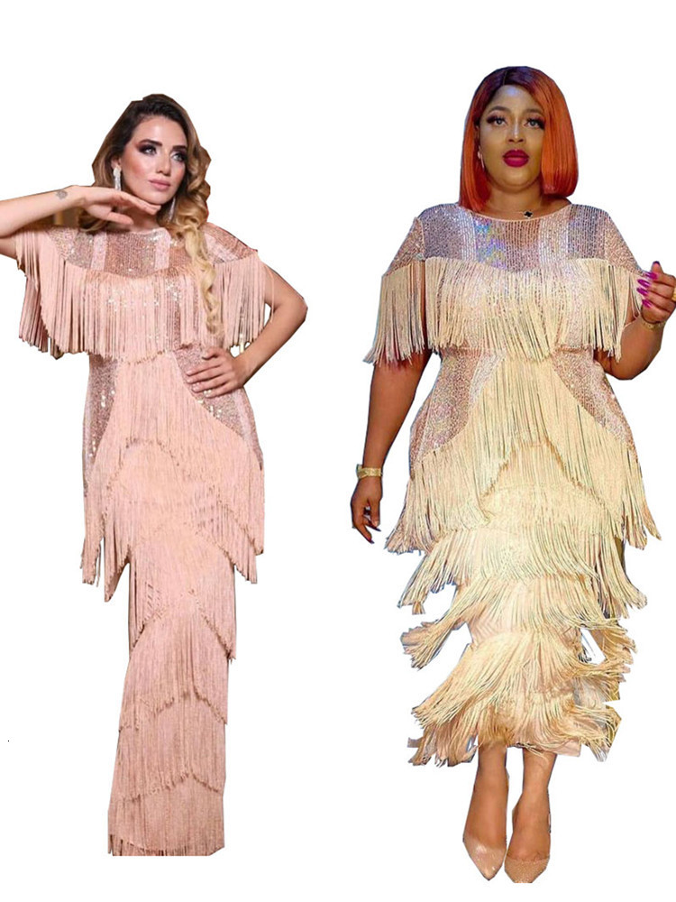 Party Dresses Women Summer Sexy Fringed Embellished Bodycon Celebrity Evening Dress Short Sleeve Fringe Tassel Club Party Dress Vestidos 230211