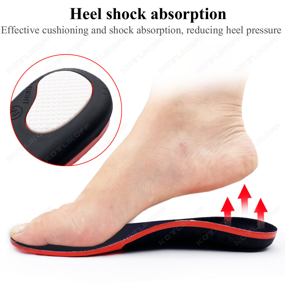 Shoe Parts Accessories Orthopedic Insoles Ortics Flat Foot Arch Support Inserts Work Shoes Soles For Men Woman Heel Plantar Fasciitis 230211