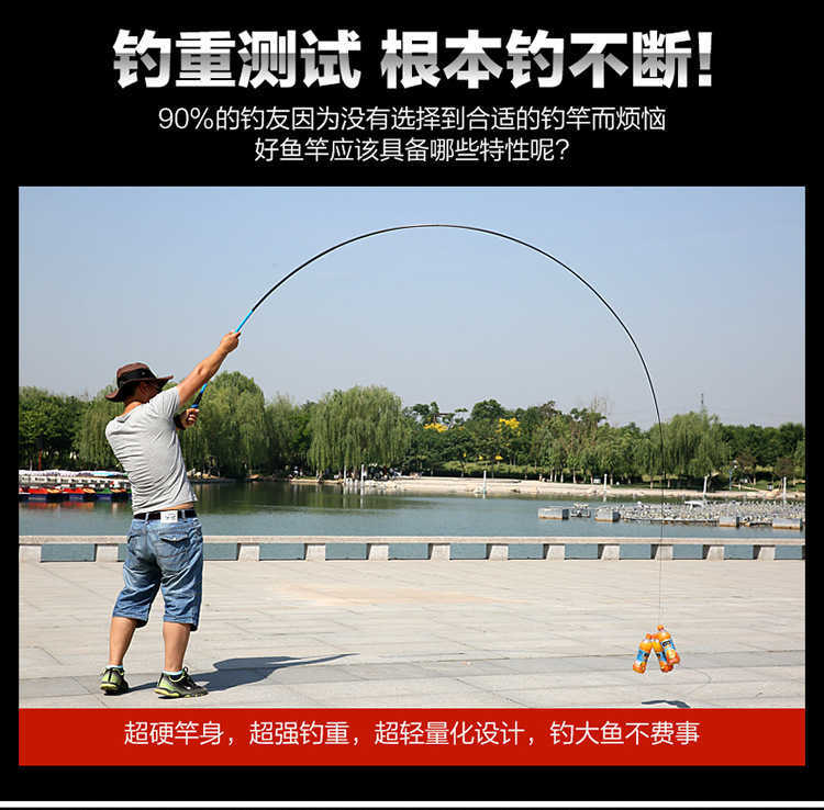 Boat Fishing Rods Goture Super Hard Carbon Fiber Telescopic Fishing Rod 2 8 Power Stream Hand Pole 3663M Carp Rods tenkara vara de pesca J230211