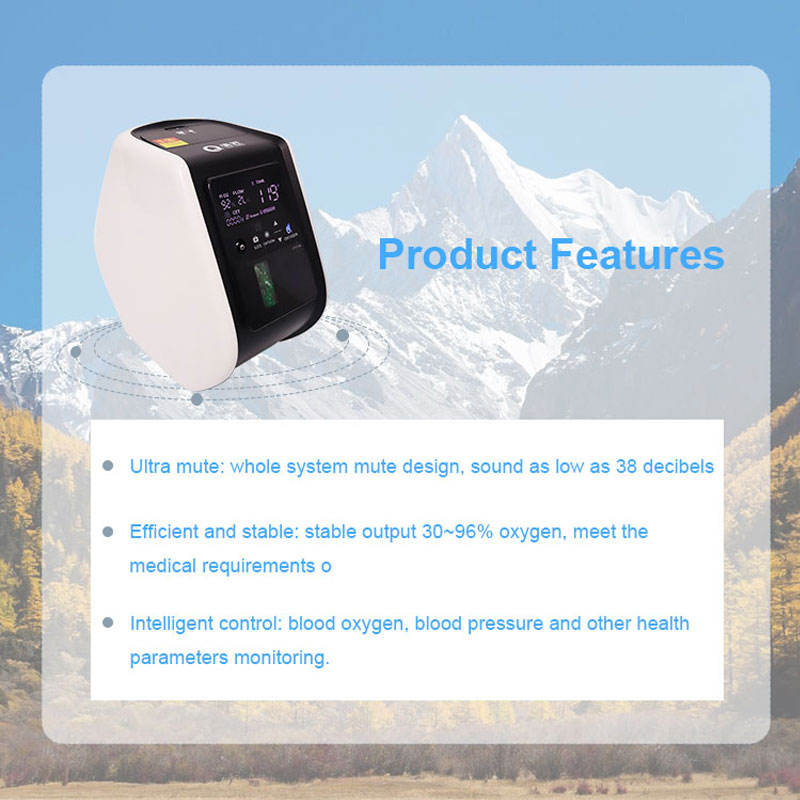 Portable Oxygen Jet High-concentrated facial machine Hyperbaric Beauty Skin Rejuvenation Peel Oxygen Facial Machine