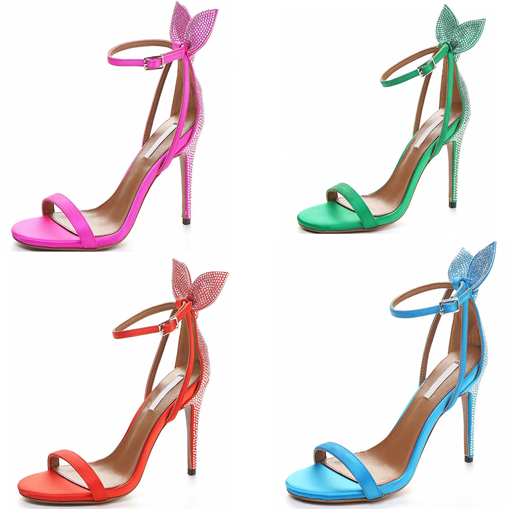 Aquazura Sandals Rabbit Ears Rhinestone Slip-on Buckle Crystal High Heels 10.5cm Stiletto Heel Women's Luxury Rose red Sandal Ankle Strap Dress shoe factory footwear
Aquazura Sandals Rabbit Ears Rhinestone Slip-on Buckle Crystal High Heels 10.5cm Stiletto Heel Women's Luxury Rose red Sandal Ankle Strap Dress shoe factory footwear