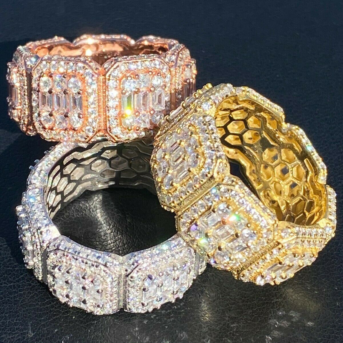 Solitaire Ring Full Paved Square Cubic Zirconia Geometric CZ Cluster Design Iced Out Bling Engagement Band Hip Hop Men Finger 230211
Solitaire Ring Full Paved Square Cubic Zirconia Geometric CZ Cluster Design Iced Out Bling Engagement Band Hip Hop Men Finger 230211