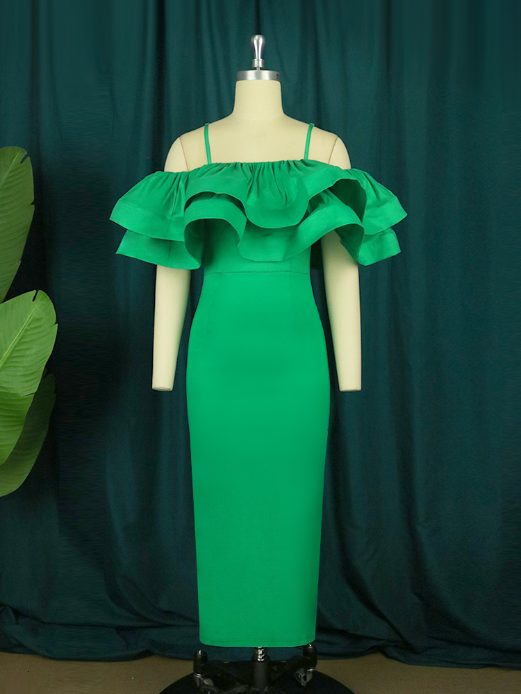 Party Dresses Women Rose Sexy Party Dress Ruffles Shiny Bodycon Sheath Spaghetti Strap Birthday Christmas Off Shoulder Prom Gown Celebrate 230211