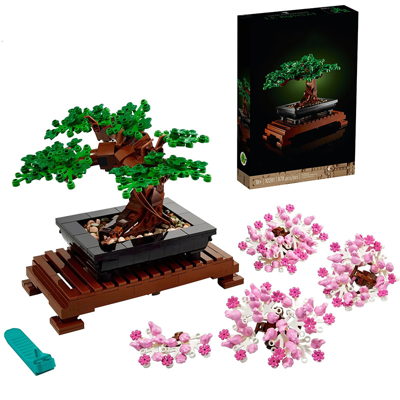 Blocks Bonsai Tree Flower Bouquet Perpetual Building Block Bricks Model Home Decoration Plant Potted Gift Kids Set Compatible 10281 230210
Blocks Bonsai Tree Flower Bouquet Perpetual Building Block Bricks Model Home Decoration Plant Potted Gift Kids Set Compatible 10281 230210