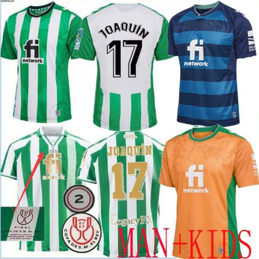 22 23 real Betis soccer Jerseys tee shirts copa DEL rey FINAL away JOAQUIN B.Iglesias camiseta de futbol Juanmi ESTADIO LA CARTUJA third 22 special-edition foot kids
22 23 real Betis soccer Jerseys tee shirts copa DEL rey FINAL away JOAQUIN B.Iglesias camiseta de futbol Juanmi ESTADIO LA CARTUJA third 22 special-edition foot kids