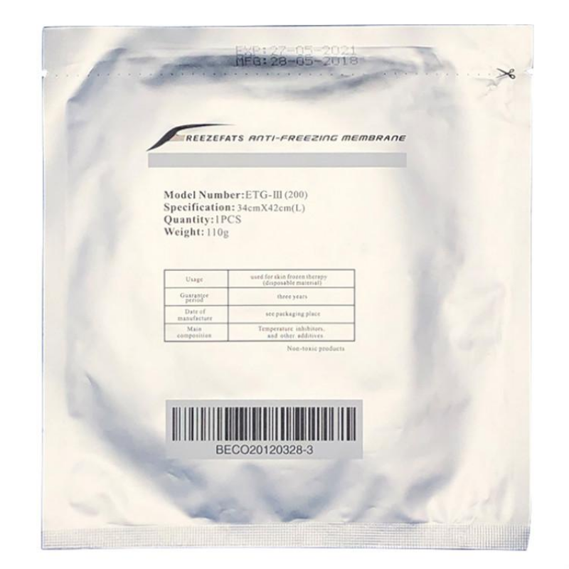 Accessories & Parts High Quality Cool Cryotherapy Antifreeze Membrane Cryolipolysis Pads Price For Fat Freezing Machine