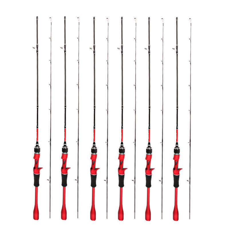 Boat Fishing Rods Catchu Trout Fishing Rod Carbon Fiber Spinningcasting Fishing Pole Bait WT 28g Line WT 26LB ML Solid Top Lure Fishing Rods J230211