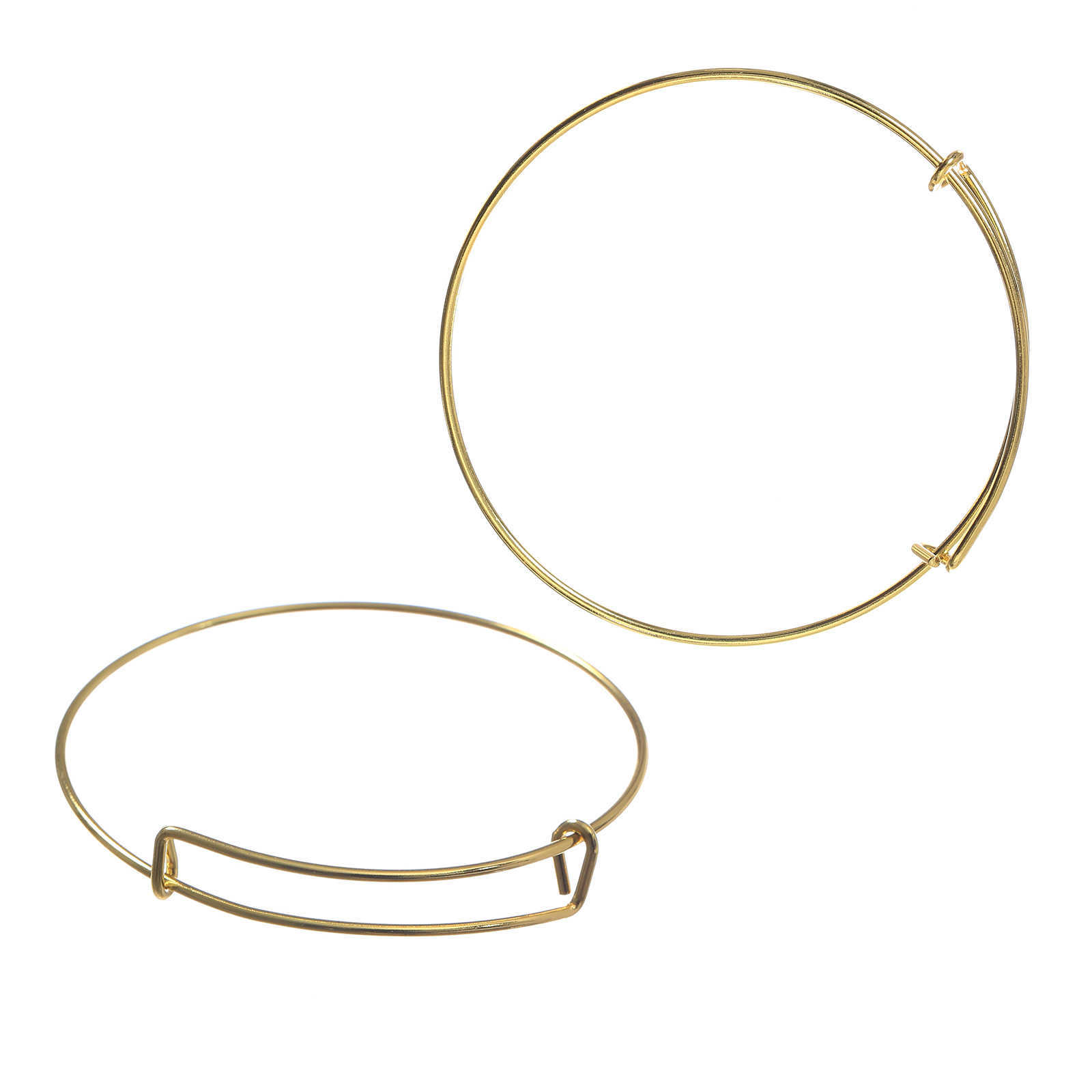 Bangle pcs 65mm 60mm Adults Kid's Adjustable Size Bangles For DIY Jewelry Making BG005-BG006;BG017-BG020;BG022-BG025 G230210