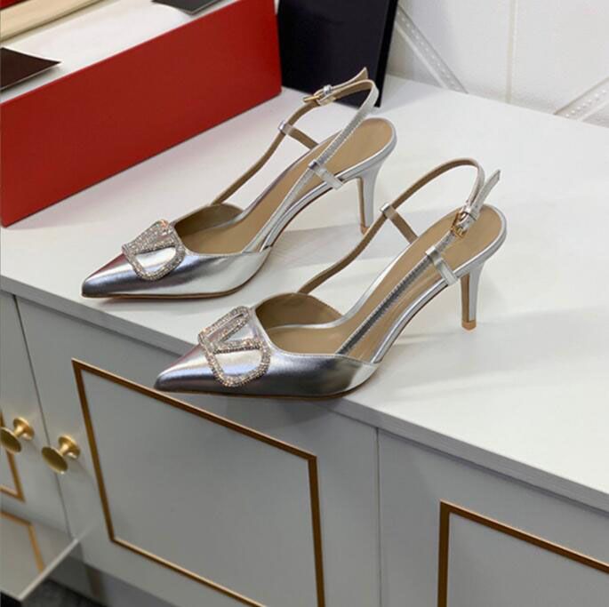 High Heel Sandal Shoes with Box Big Size Summer New Brand 6cm 8cm 10cm Thin Heels Pointed Wedding Shoes Black Silver Gold Red Dust, White 1
High Heel Sandal Shoes with Box Big Size Summer New Brand 6cm 8cm 10cm Thin Heels Pointed Wedding Shoes Black Silver Gold Red Dust, White 1