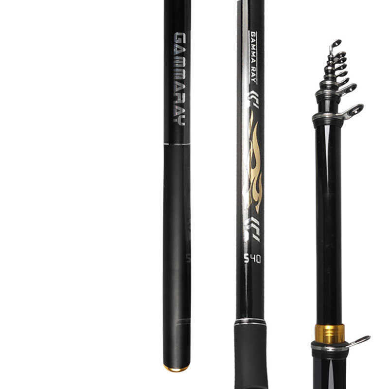 Boat Fishing Rods Rock Fishing Rod 36M63M High carbon Super Hard Telescopic Fishing Rod for Big Fish Baitcasting Rod Sea Rod Medium Fast GAN013 J23021