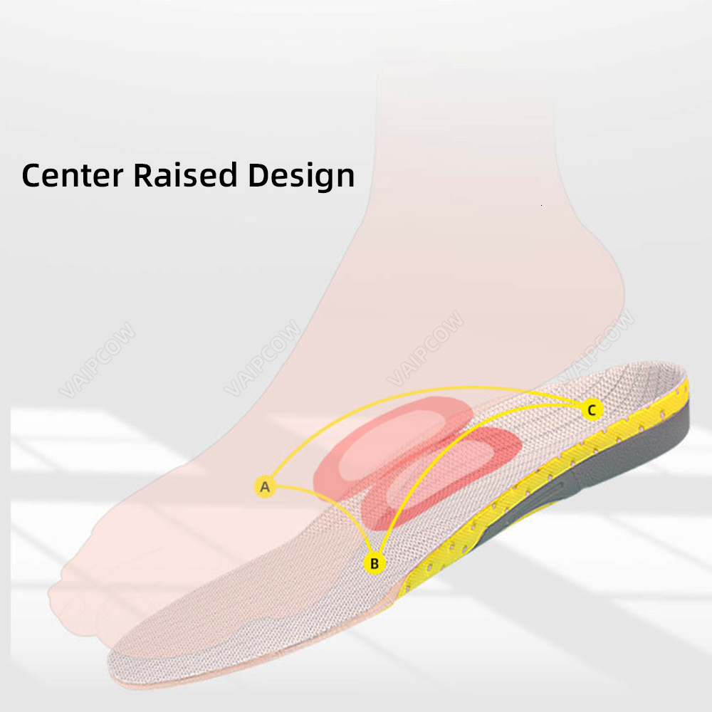 Shoe Parts Accessories Premium Ortic New Gel Insoles Orthopedic Flat Foot Health Sole Shoes Insert Arch Support Pad For Plantar fasciitis Unisex 23021
