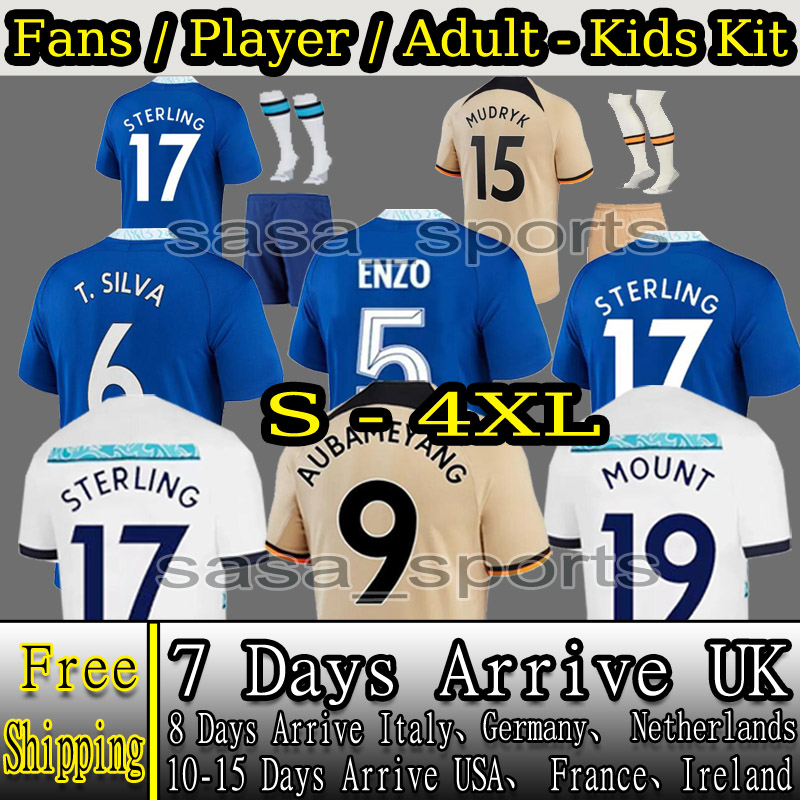 S-4XL 22 23 soccer jerseys ENZO KANTE MOUNT STERLING HAVERTZ Cucurella ZIYECH PULISIC Reece James CHILWELL JORGINHO KOULIBALY 2022 football shirt men kids kit, Away
S-4XL 22 23 soccer jerseys ENZO KANTE MOUNT STERLING HAVERTZ Cucurella ZIYECH PULISIC Reece James CHILWELL JORGINHO KOULIBALY 2022 football shirt men kids kit, Away