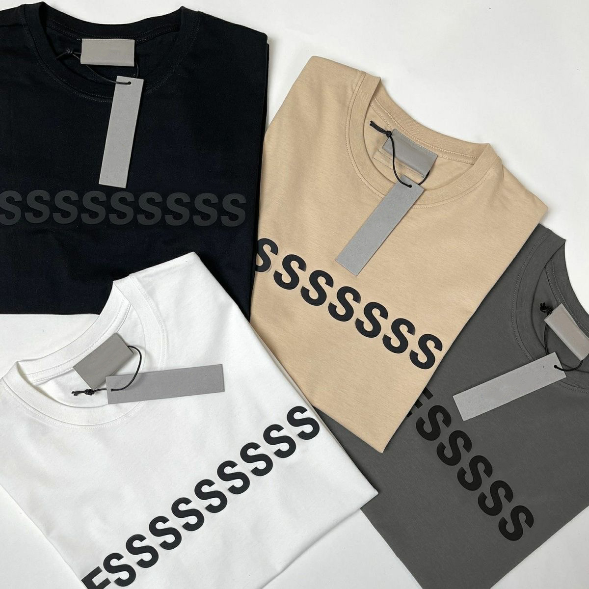 ess Designer Tide mens T Shirts Chest Letter Laminated Print Short Sleeve High Street Loose Oversize Casual T-shirt 100% Pure Cotton Tops, High quality 02
ess Designer Tide mens T Shirts Chest Letter Laminated Print Short Sleeve High Street Loose Oversize Casual T-shirt 100% Pure Cotton Tops, High quality 02