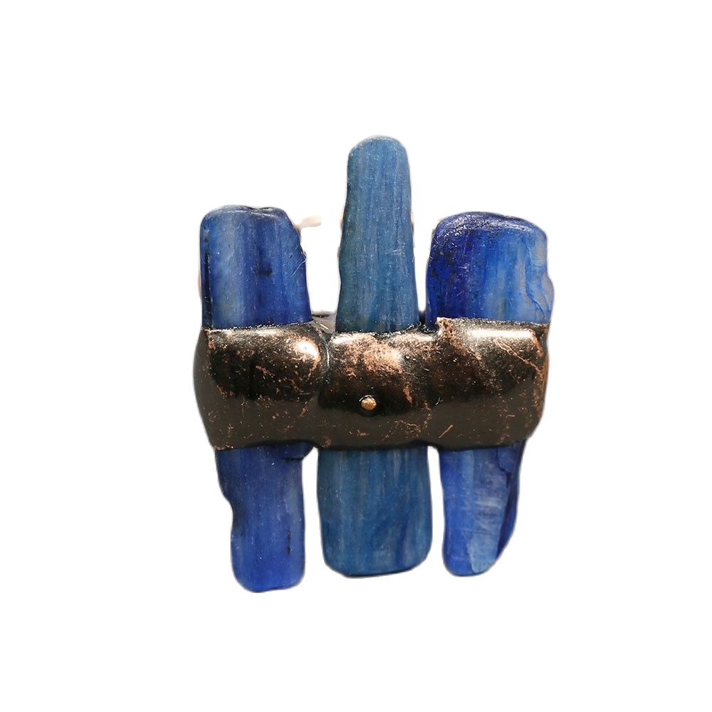 Natural Blue Kyanite Rings Bronze Plated Electroplated Antique Copper Vintage Gems Ring Handmade Lady Simple Gifts
Natural Blue Kyanite Rings Bronze Plated Electroplated Antique Copper Vintage Gems Ring Handmade Lady Simple Gifts