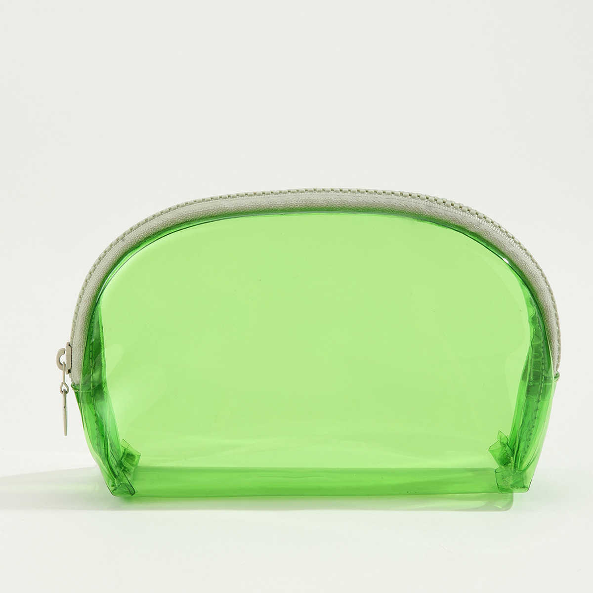 Cosmetic Bags Cases Women Clear Pvc Jelly Cosmetic Bag Girls Candy Color Transparent Makeup Bag Travel Waterproof Toiletry Make Up Pouch 0211/23