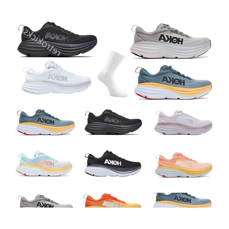 Boots Og Hoka One Bondi 8 Athletic Shoe Running Shoes Sneakers Shock Absorbing Road Fashion Mens Womens Designer Women Men Clifton W Dhprn, #08 purple size:36-45
Boots Og Hoka One Bondi 8 Athletic Shoe Running Shoes Sneakers Shock Absorbing Road Fashion Mens Womens Designer Women Men Clifton W Dhprn, #08 purple size:36-45