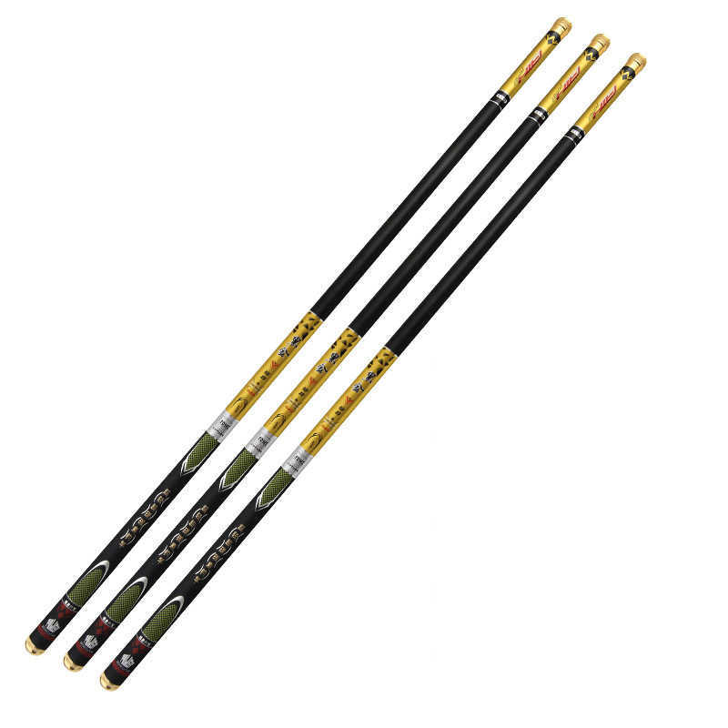 Boat Fishing Rods New Arrivel Stream Rod 36m45m54m63m72m Telescopic Fishing Rod Carbon Fiber Hand Pole for Carp Fishing A227 J230211