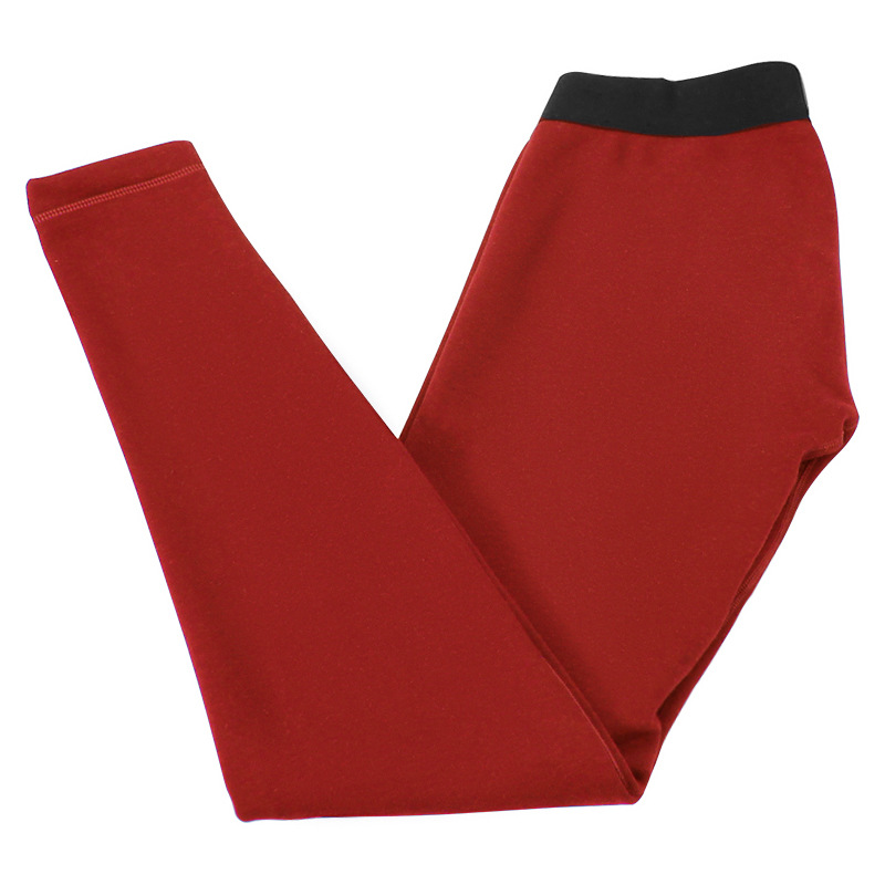 Men's Autumn Pants Fashion Solid Color Leggings Low Waist U-pouch Bag Push Up Men's Thermal Underwear Bottoms