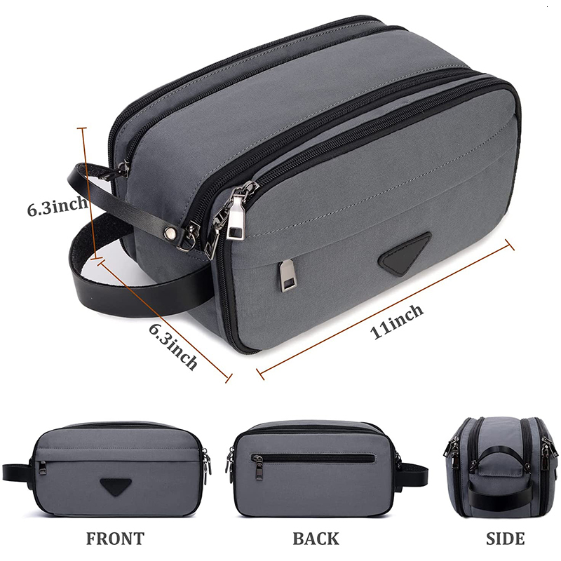 2025 NEW Bags Cases Travel Business Toiletry Bag Waterproof Shaving Dopp Kit for Men Women Shower Bathroom Makeup Cosmetic Organizer Handbag 230210 zh