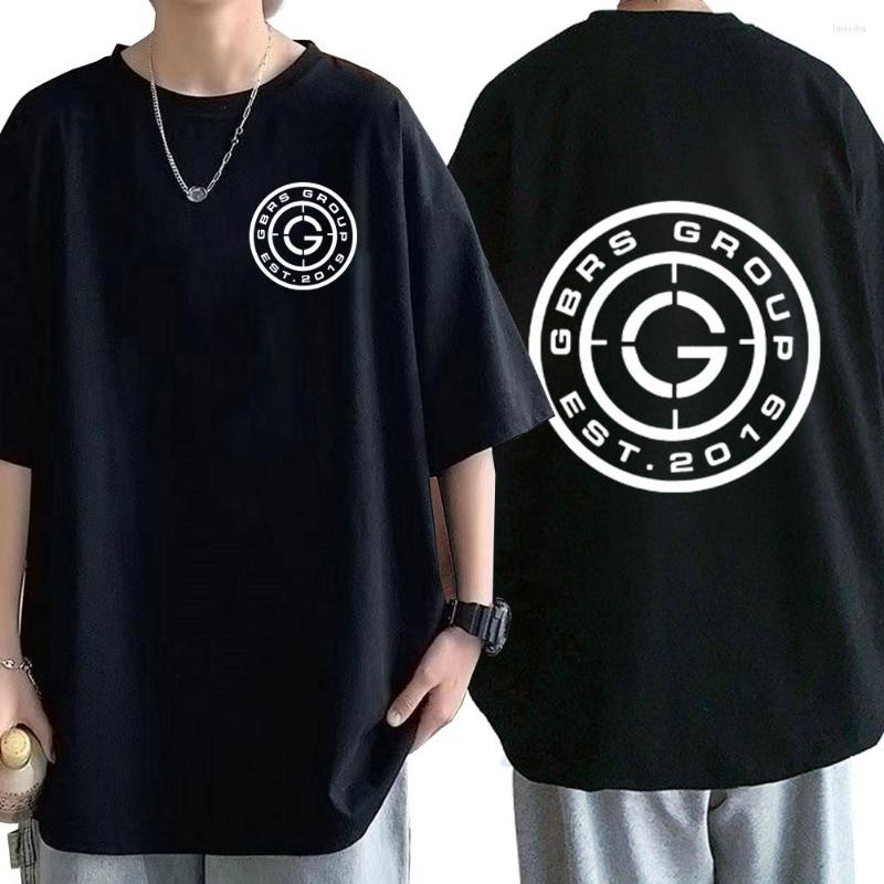 Men's T Shirts Gbrs Forward Observations Group Shirt Men Women Gothic Graphic Short Sleeve Couples T-shirt Loose Cotton Streetwear