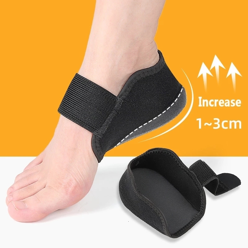 Shoe Parts Accessories Height Increase Insole for Men Women Silicone Heel Protector Socks Heightening Insoles s Shock Absorption Lift Pads 230211