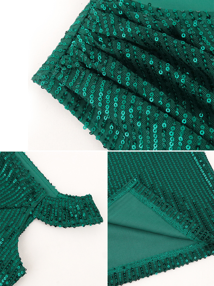 Party Dresses Large Size Sequins Dress Women Club Wear Bodycon One Shoulder Robes Femmes African Sleeveless Mini Inclined Shoulder Ball Gowns 230211
