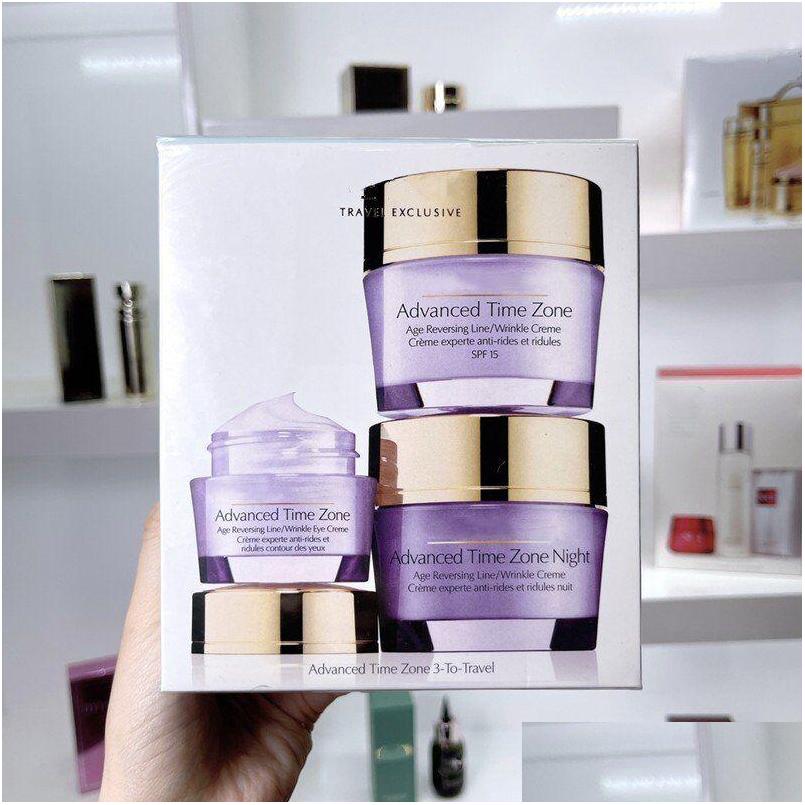 Foundation Primer Travellers Exclusive Advanced Time Zone Moisturizing Day Cream50G Night Eye Cream15G Purple Bottle Drop Delivery H Dhuoq
Foundation Primer Travellers Exclusive Advanced Time Zone Moisturizing Day Cream50G Night Eye Cream15G Purple Bottle Drop Delivery H Dhuoq