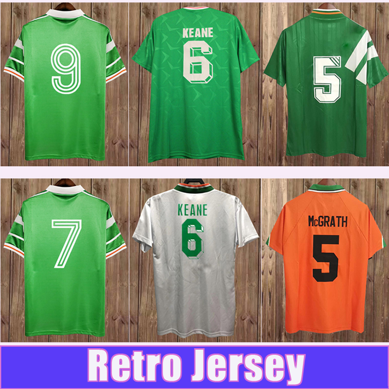 1988 1994 KEANE Retro HORTON Mens Soccer Jerseys 1990 ROY Ireland National Team Home Away Football Shirts Short Sleeve Adult Uniforms, Fg1054 1994 home
1988 1994 KEANE Retro HORTON Mens Soccer Jerseys 1990 ROY Ireland National Team Home Away Football Shirts Short Sleeve Adult Uniforms, Fg1054 1994 home
