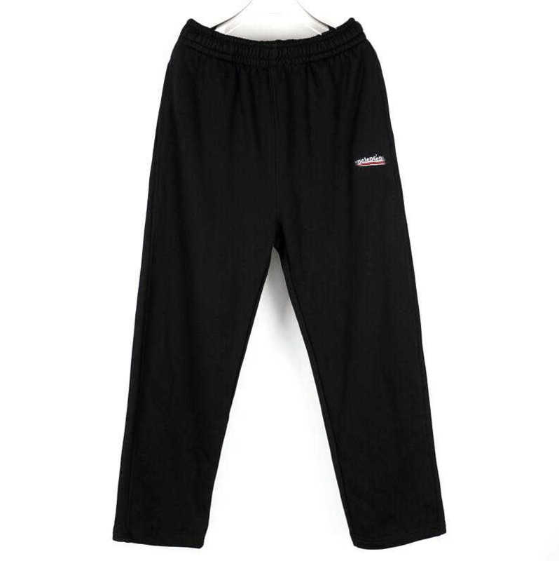Women's Pants Capris of B family wave Cola series embroidered letters men's and women's casual straight pants ZILU, Black
Women's Pants Capris of B family wave Cola series embroidered letters men's and women's casual straight pants ZILU, Black