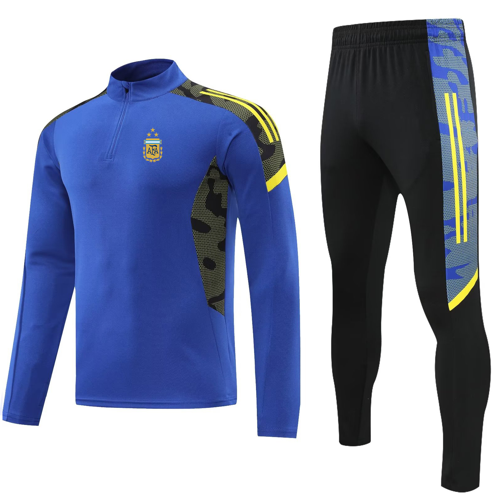 Argentina Men's Jacket Pants Soccer Tracksuit Football Training Suits Sportswear Jogging Wear Adult Tracksuts, No 3
Argentina Men's Jacket Pants Soccer Tracksuit Football Training Suits Sportswear Jogging Wear Adult Tracksuts, No 3
