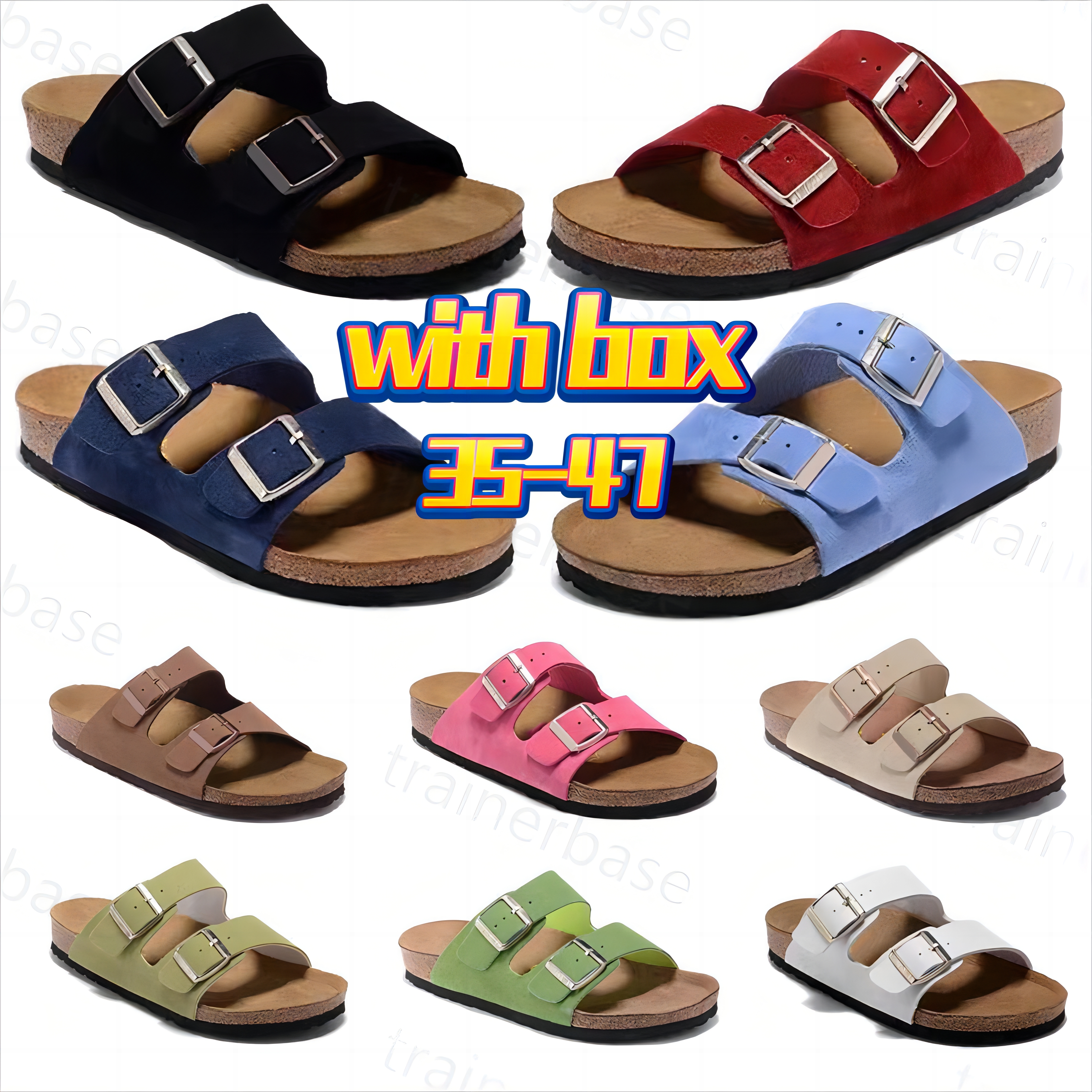 Birks designer men sandals arizona gizeh unisex slippers caliente verano flip flops hombres mujeres beach slippers Outdoor Indoor Woody mules size 35-47