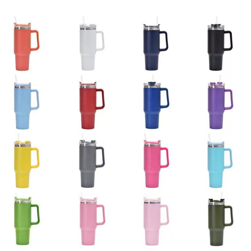 Drinkware 40oz Mug Tumbler With Handle Insulated Tumblers Lids Straw Stainless Steel Coffee Termos Cup
Drinkware 40oz Mug Tumbler With Handle Insulated Tumblers Lids Straw Stainless Steel Coffee Termos Cup