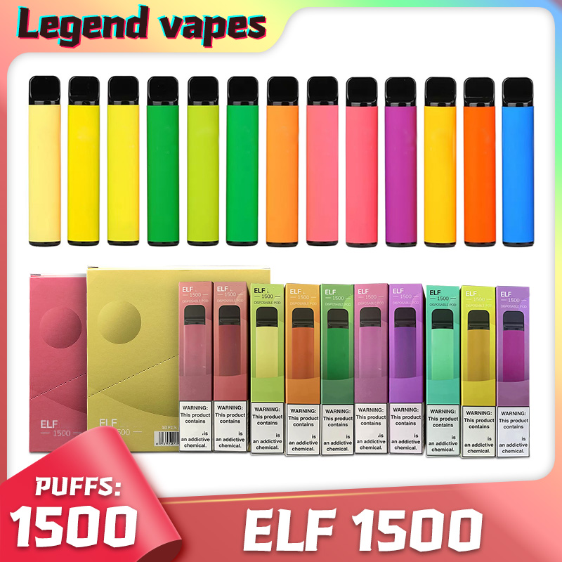 Bar 1500 600 Puffs Disposable E cigarettes Vape Pen 2% 4.8ml Prefilled Cartridge Pod Device 850mAh Battey Adjustable Vaporizer geek bars bang elux legend
Bar 1500 600 Puffs Disposable E cigarettes Vape Pen 2% 4.8ml Prefilled Cartridge Pod Device 850mAh Battey Adjustable Vaporizer geek bars bang elux legend