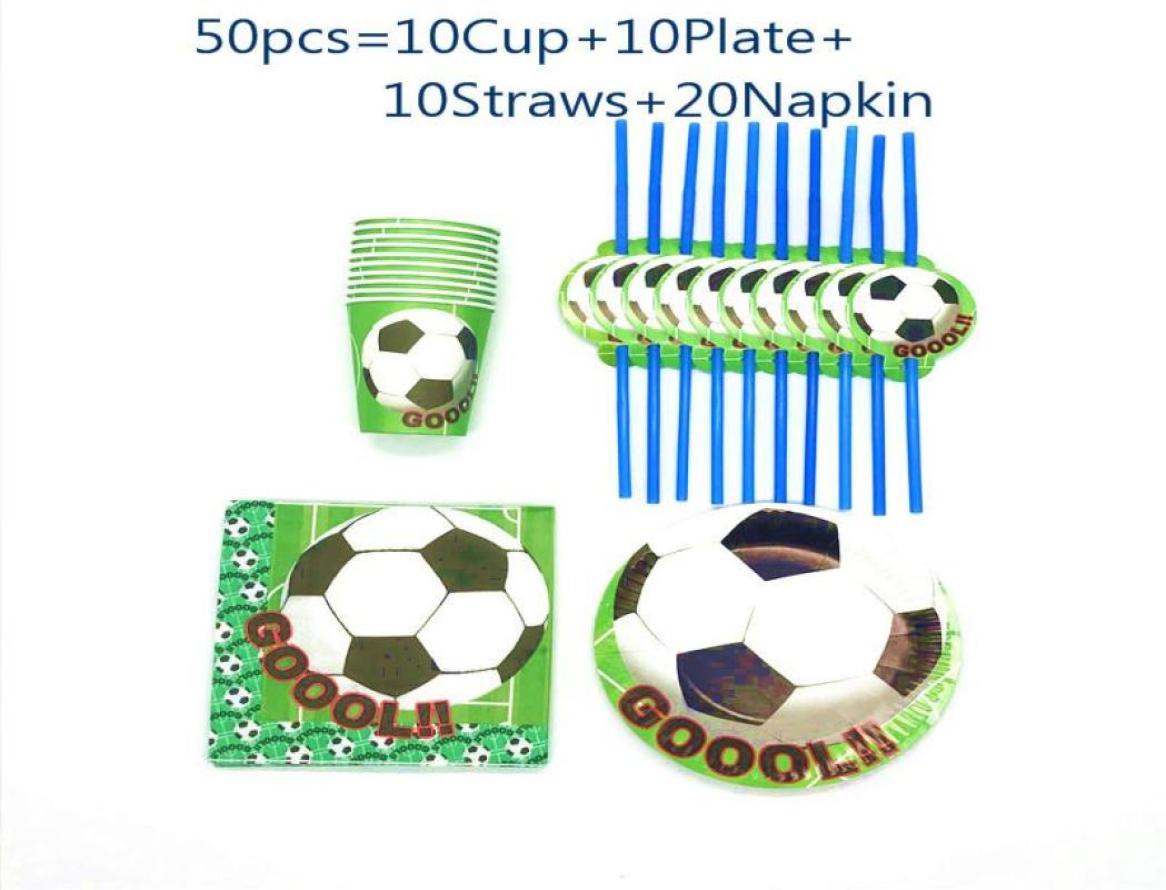 Disposable Dinnerware 5080 Pcs Football Theme Birthday Party Tableware Set Napkin Cups Tablecloth Flag Straw Kids Favor Boys Deco7333645
Disposable Dinnerware 5080 Pcs Football Theme Birthday Party Tableware Set Napkin Cups Tablecloth Flag Straw Kids Favor Boys Deco7333645