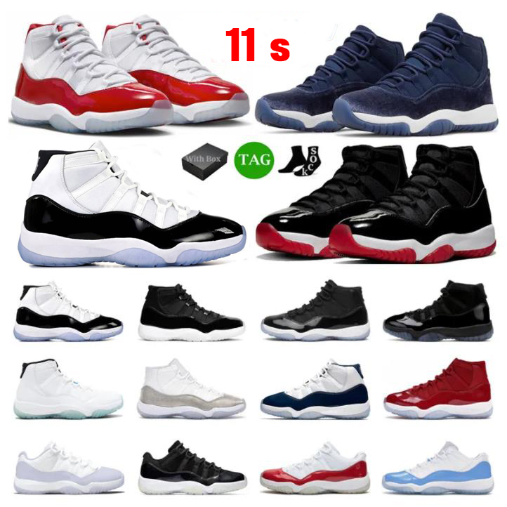 5A With Box Retro Basketball Shoes 11 Men Women 11s Cherry Midnight Navy Velvet Cool Grey 25th Anniversary 72-10 Low Bred Mens Trainers Sport, Color 25
5A With Box Retro Basketball Shoes 11 Men Women 11s Cherry Midnight Navy Velvet Cool Grey 25th Anniversary 72-10 Low Bred Mens Trainers Sport, Color 25