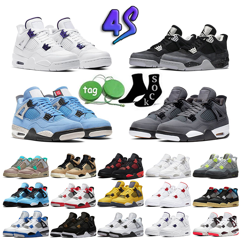 OG Jumpman 4 4s Men Women Basketball Shoes Red Thunder Infrared Black Cat Bred University Blue Sail Cool Grey Shimmer Royalty Womens Mens Trainers Sport Sneakers 36-46, 10
OG Jumpman 4 4s Men Women Basketball Shoes Red Thunder Infrared Black Cat Bred University Blue Sail Cool Grey Shimmer Royalty Womens Mens Trainers Sport Sneakers 36-46, 10
