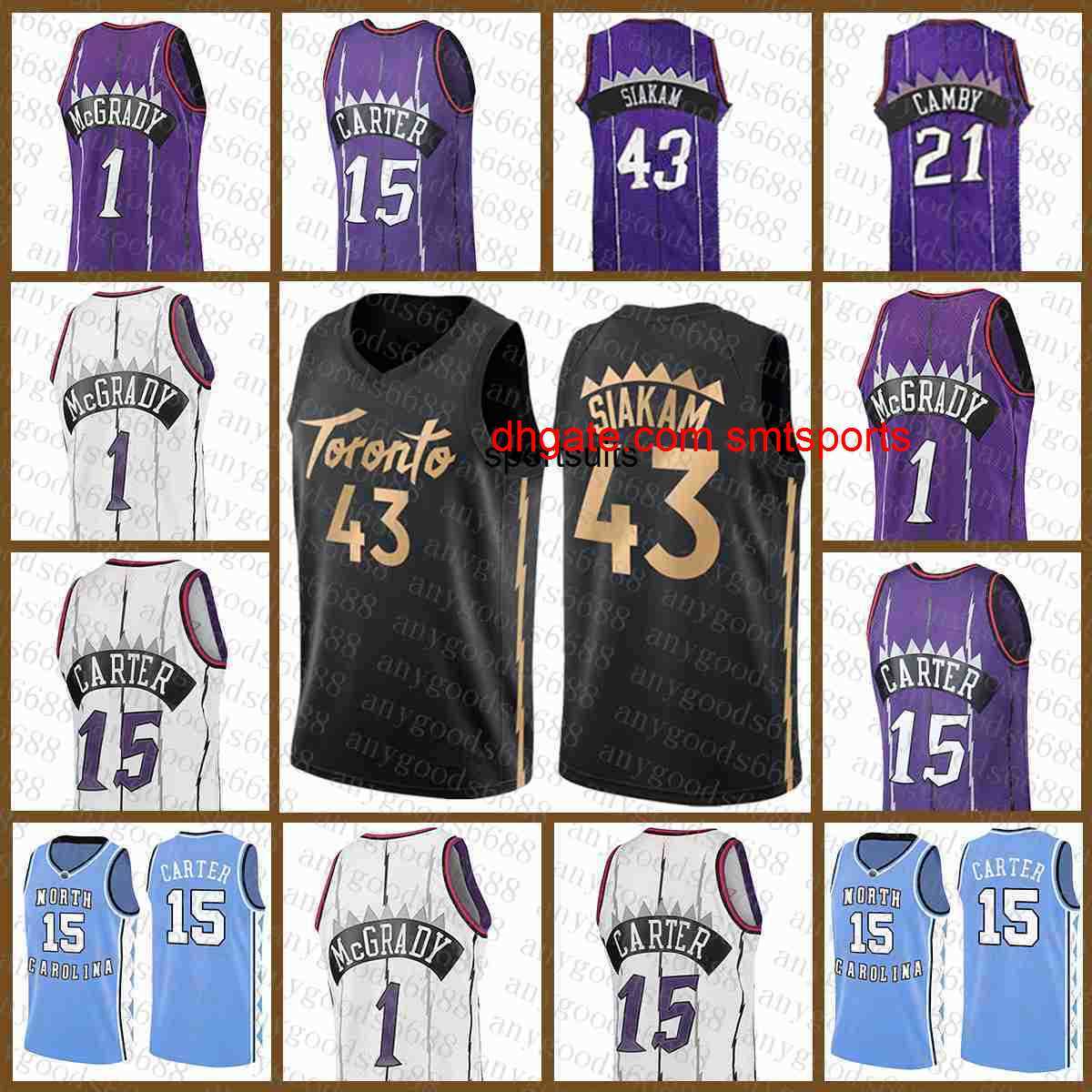 Men's T-Shirts 1 21 Vince Carter Pascal Siakam Basketball Jersey 2021 2022 New 15 43 Tracy McGrady Marcus Camby Grey, Jersey 8 
Men's T-Shirts 1 21 Vince Carter Pascal Siakam Basketball Jersey 2021 2022 New 15 43 Tracy McGrady Marcus Camby Grey, Jersey 8