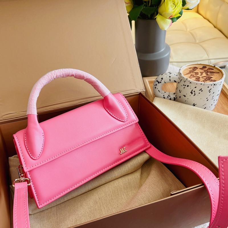 Totes Luxury Le Bambino baguette large Bag jacquem Genuine Leather envelope tote clutch satchel Crossbody womens mens Designer famous handbag with, 22x11cm-pink
Totes Luxury Le Bambino baguette large Bag jacquem Genuine Leather envelope tote clutch satchel Crossbody womens mens Designer famous handbag with, 22x11cm-pink