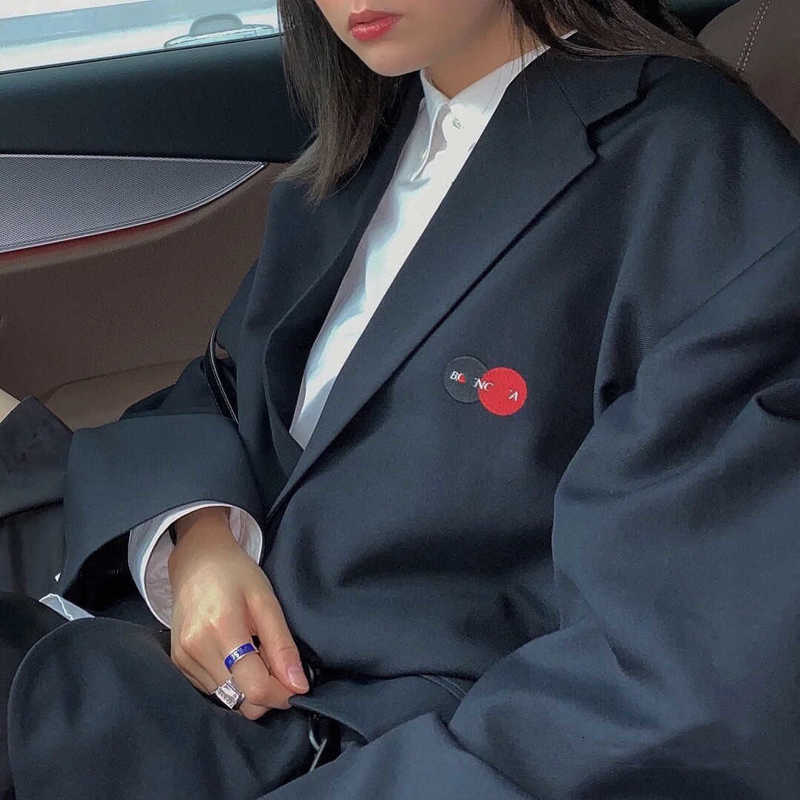 Women's Suits Blazers Early spring B MasterCard embroidered black men's and women's casual suit jacket 57RG, Black3
Women's Suits Blazers Early spring B MasterCard embroidered black men's and women's casual suit jacket 57RG, Black3