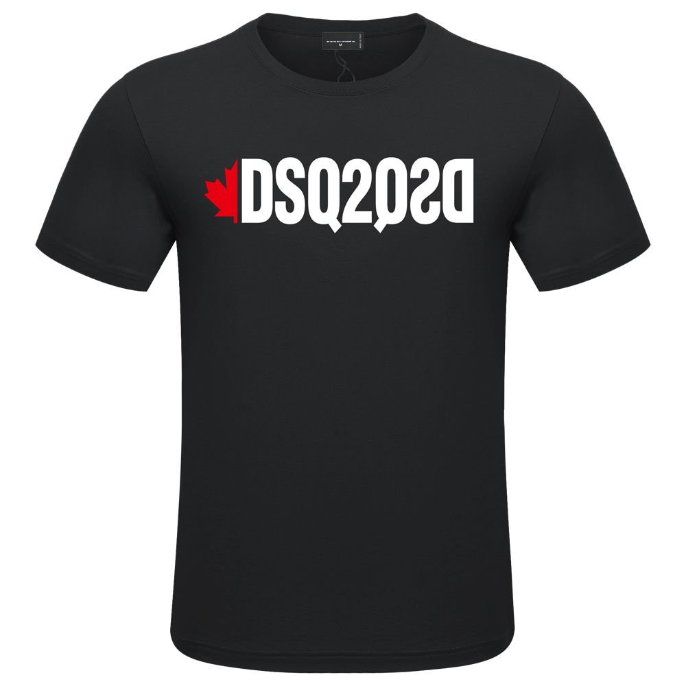 dsq2 brand men t shirts summer letter printing casual short sleeve round neck red white black shirt dsq original quality dsquared2a dsqared2 dsquared dsquared2 IH9S